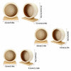Golden Bear Wooden Hamster Running Wheel