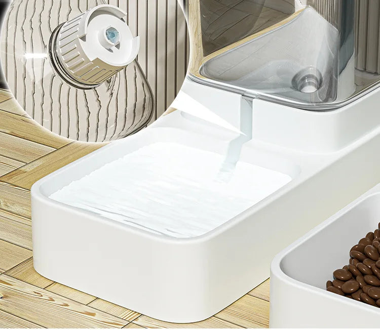 Schwerkraft-Futter- & Wasserspender für Haustiere