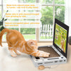 Griffoir pour chat en forme d'ordinateur portable