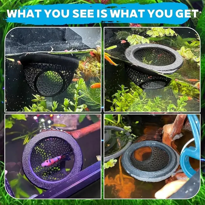 3-in-1 Floating Cave, Hammock, and Feeding Ring for Betta Fish and Shrimp
