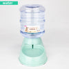 Gamelle Double Compartiment avec Distributeur d'Eau pour Animaux