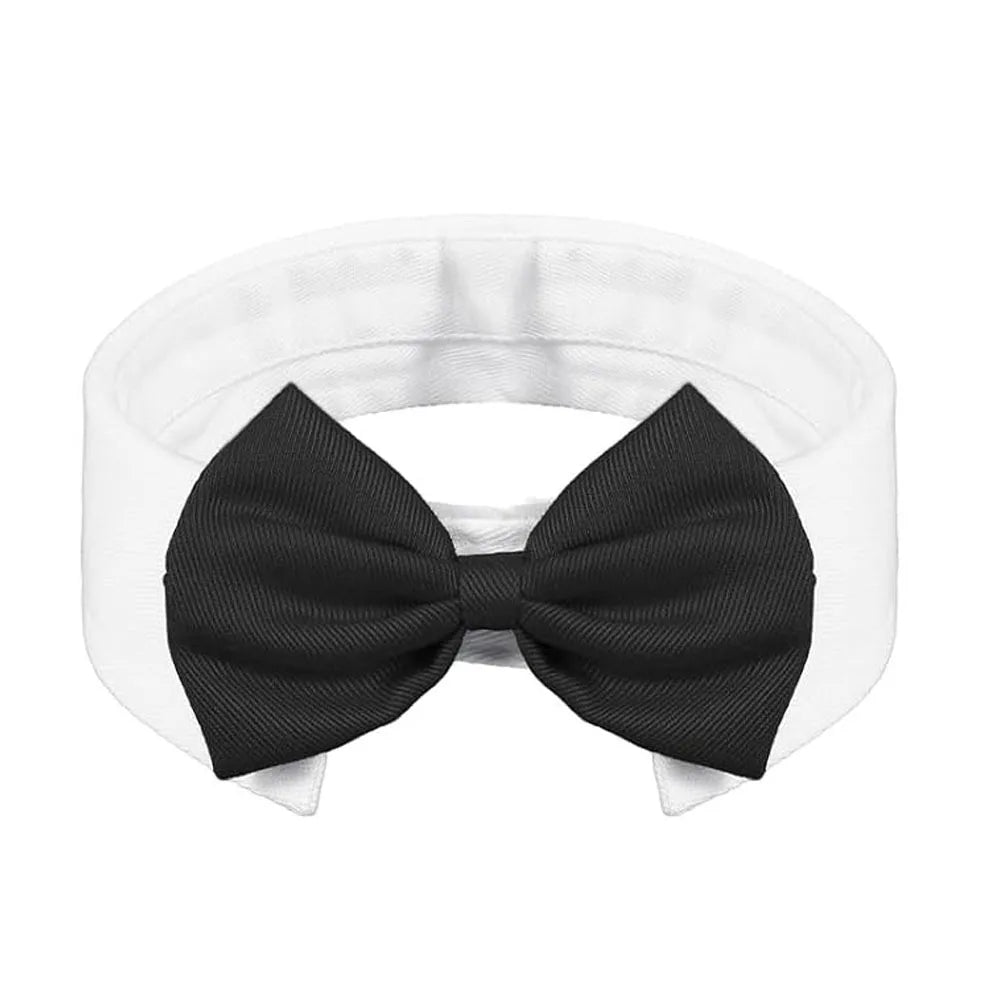 Adjustable Bow Tie Collar for Cats and Small Dogs