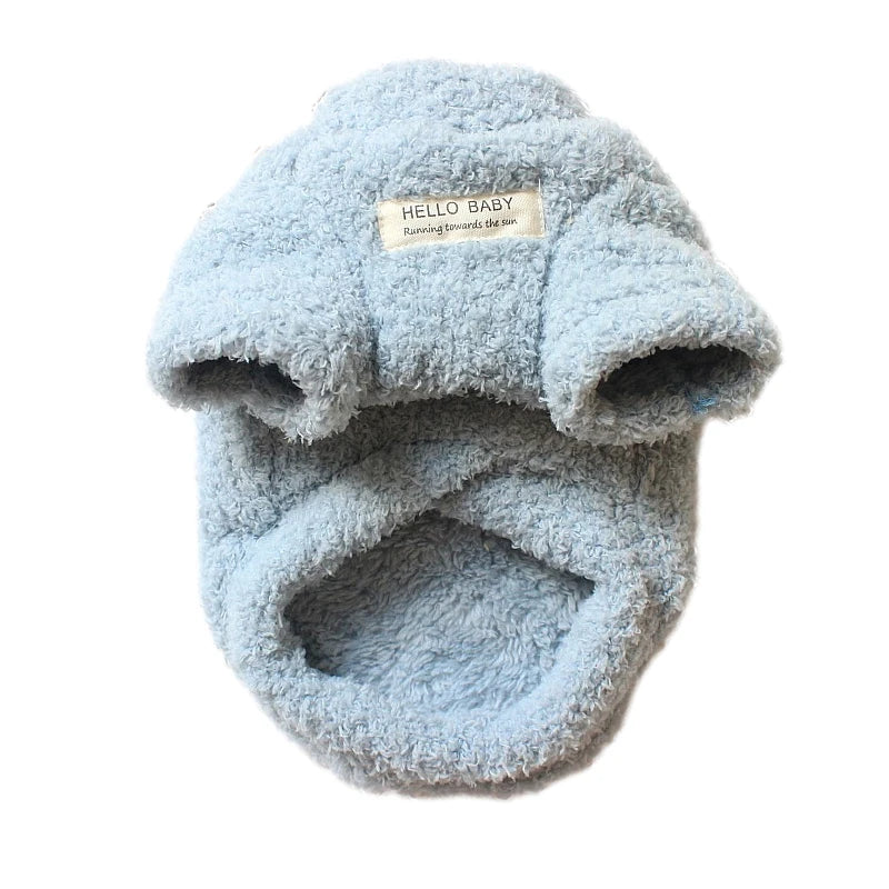 Plush Winter Dog Sweater for Small and Medium Breeds