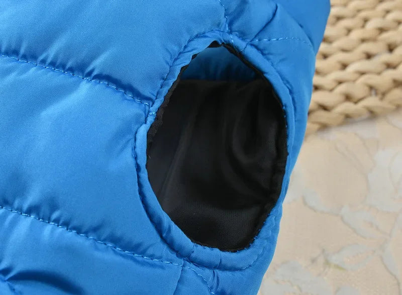 Windproof Padded Dog Coat for Small Breeds