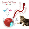 Interactive Rolling Cat Toy with Bird Sounds and Three Play Modes