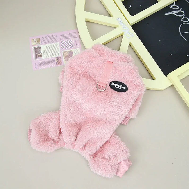 Chaleco de Felpa Coral para Mascotas