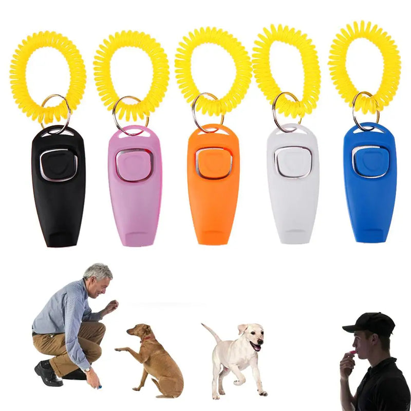 Détecteur d'entraînement pour chien compact avec sifflet