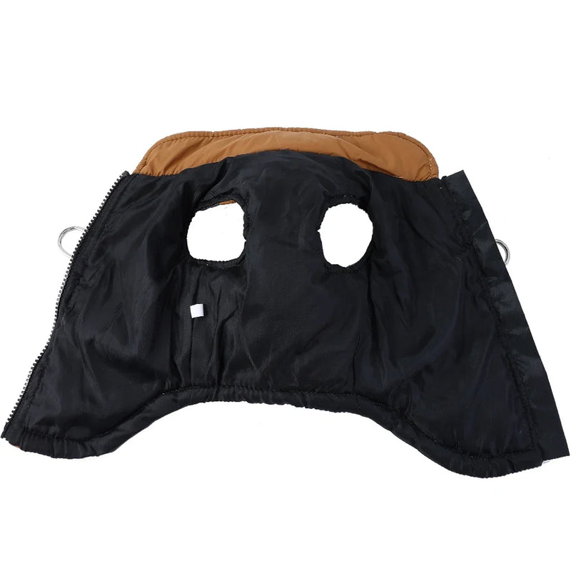 Waterproof Pet Vest Coat for Winter Reflective Dog Jacket