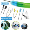 Brosse de nettoyage extensible pour tuyaux d'aquarium