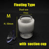Clear Acrylic Aquarium Feeding Cup Ring Anti-drift Betta Fish Feeder