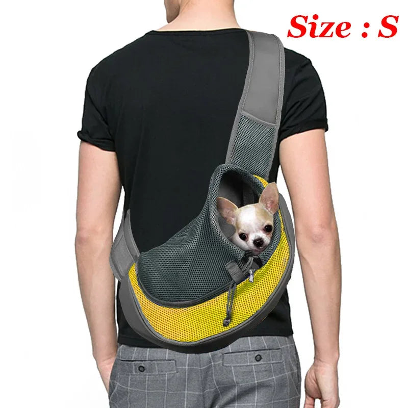 Breathable Dog Sling Carrier for Small Pets