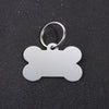 Personalized Bone-Shaped Dog Tag with Custom Engraving