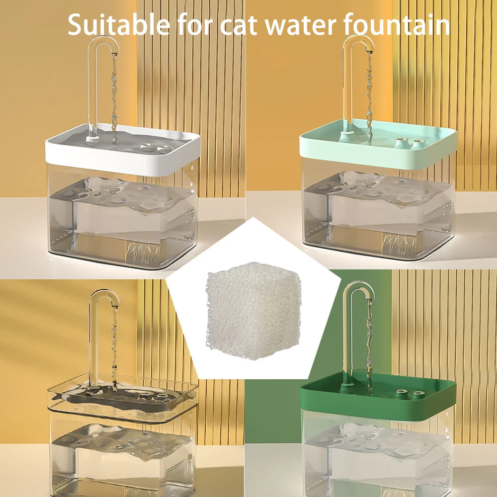 Cat Water Fountain Replacement Filters with Activated Carbon