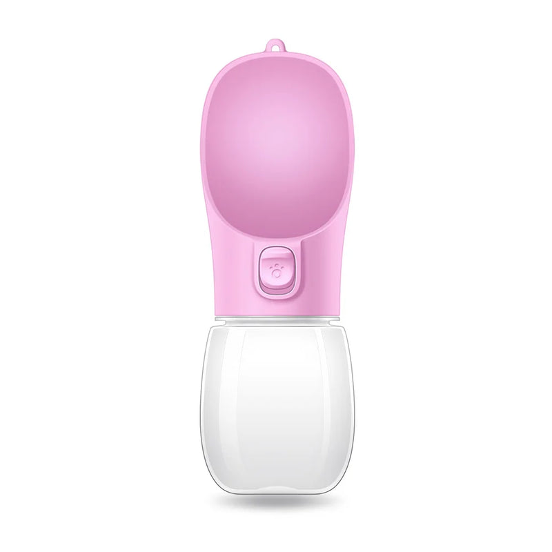 Bouteille d'eau portable pour animaux avec bol intégré