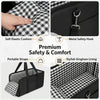 Foldable Dog Car Seat Booster with Anti-Slip Base
