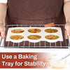 Non-Stick Silicone Egg & Muffin Molds for Breakfast Sandwiches and Tart Baking
