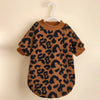 Leopard Print Dog Pullover Sweater