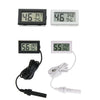 Thermomètre et Hygromètre Numérique avec Sonde de 1m pour Enclos de Reptiles