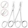 Stainless Steel Locking Hemostatic Forceps with Serrated Jaws