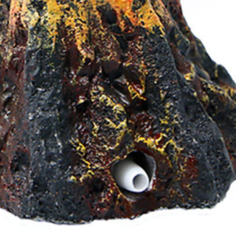 Volcano Bubble Stone Aquarium Decor with Air Stone