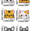 Cat Embroidered Iron-On Patch – Cute Pocket-Sized Appliqué for Clothing & Crafts