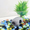 Ceramic Aquarium Cave Decor for Cichlids & Shrimp