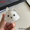 Pendentif Capsule Souvenir en Fourrure de Lapin