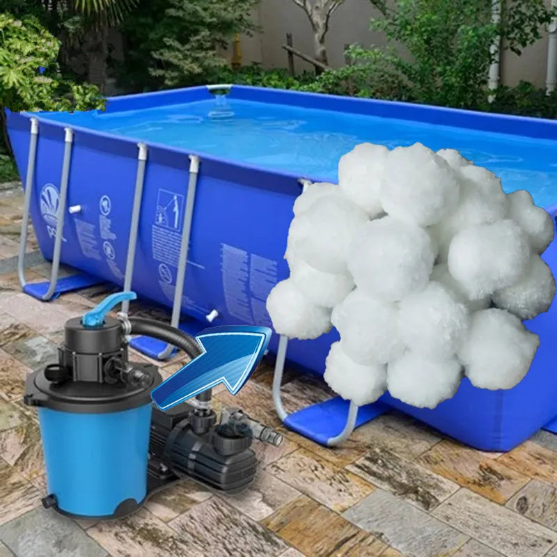 Eco-Friendly Polyester Filter Balls for Swimming Pool Sand Filters