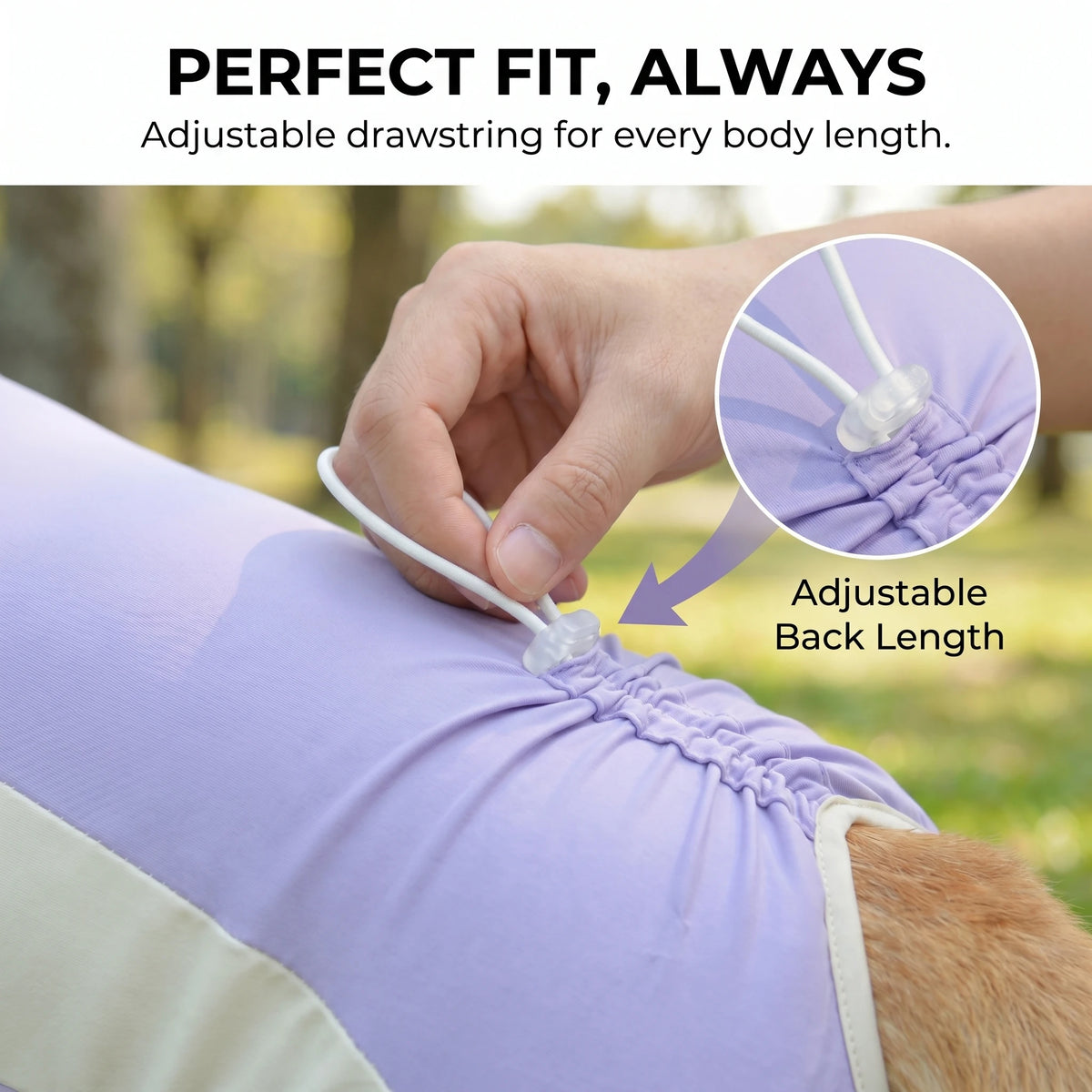 Pet Cooling Full-Body Suit for Summer Heat Relief