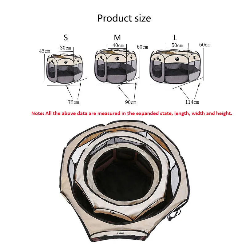 سرير عش الحيوانات القابل للطي للكلاب والقطط