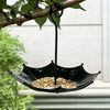 Umbrella-Shaped Hanging Bird Feeder with Leak-Resistant Design