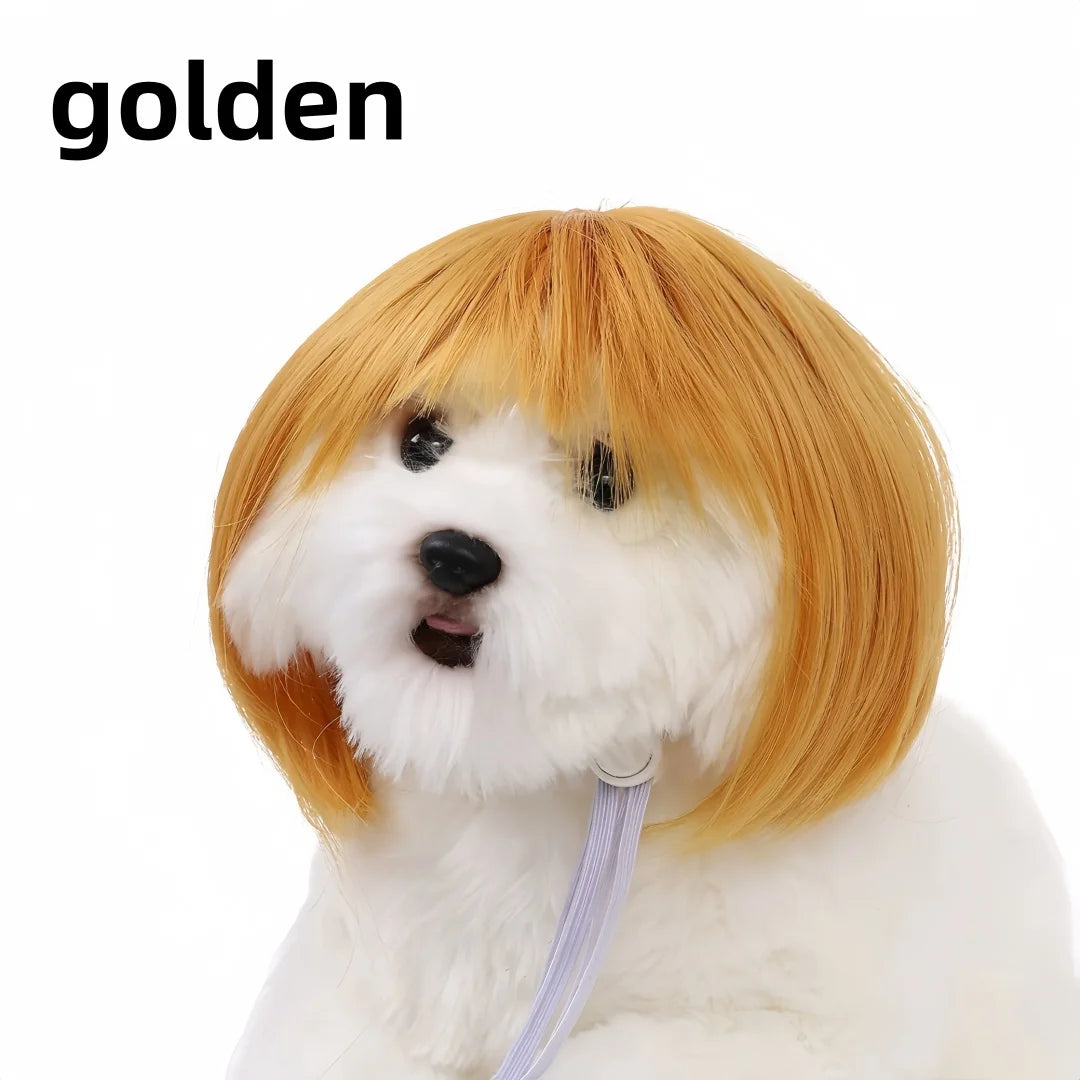 Pet Bob Wig – Funny Cat & Dog Costume Accessory