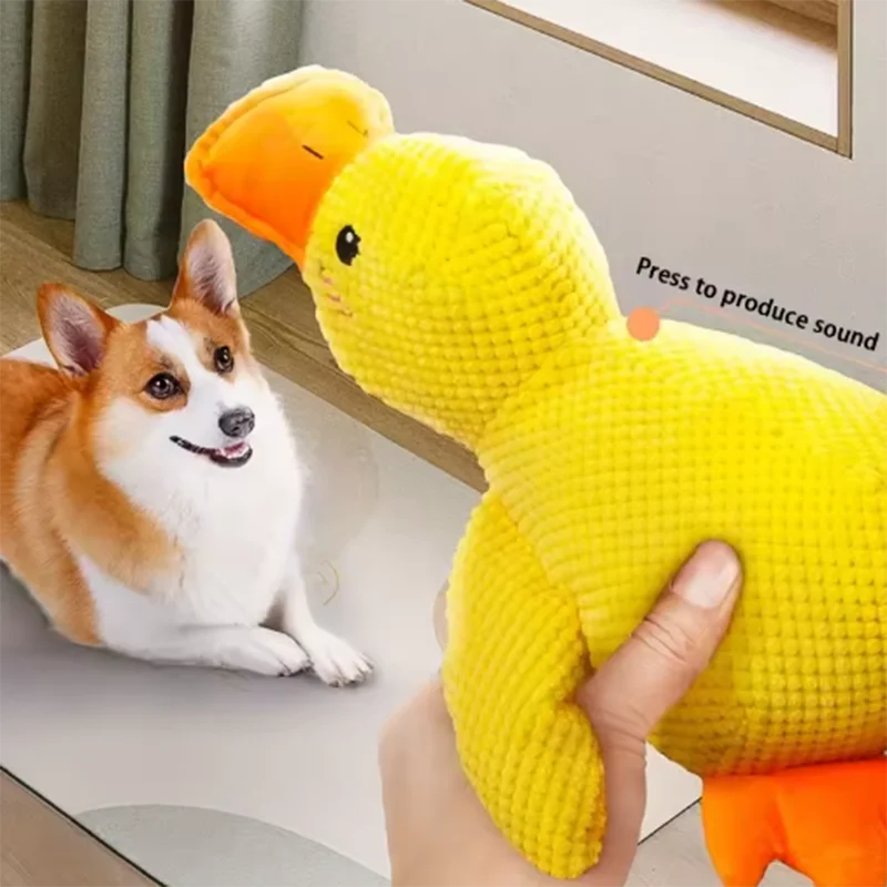 Plush Duck Comfort Toy for Dogs