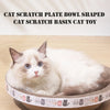 Oval Corrugated Cardboard Cat Scratcher Bed