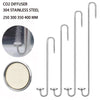 Aquarium CO2 Diffuser Stainless Steel Ceramic Disc