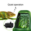 Reptile Drinking Water Fountain with Filter and Adjustable Pump