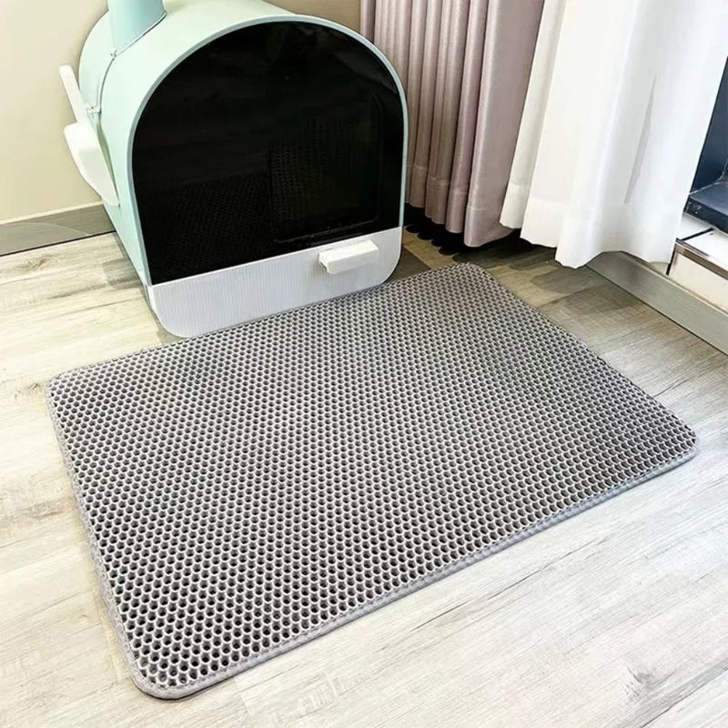 Doppelschichtiger wasserdichter Katzenstreu-Matte