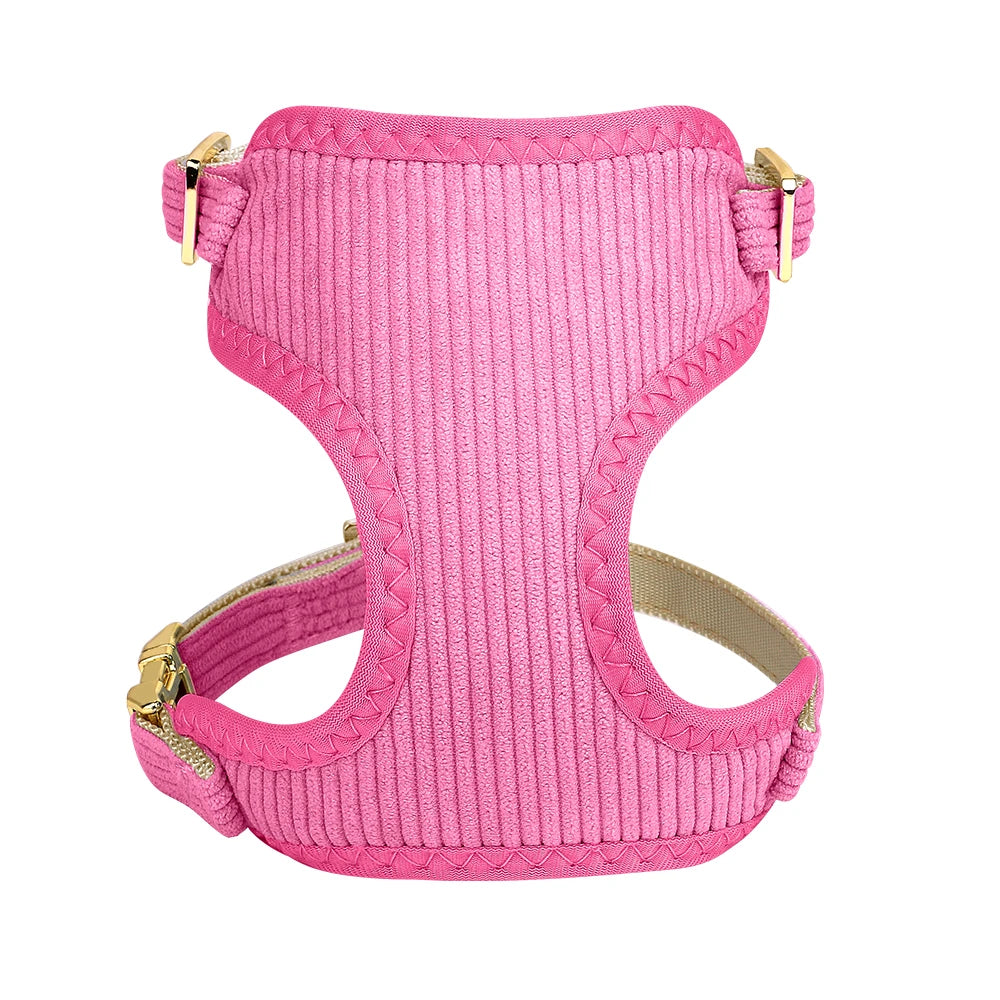 Bowknot Dog Harness, Collar & Leash Set