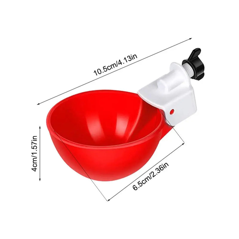 Automatic Chicken Waterer Cups - 4 Pack