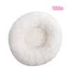 Lit Donut en Peluche Confortable pour Chat