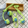 Durable Rope Ball Dog Toy for Chewing and Interactive Play
