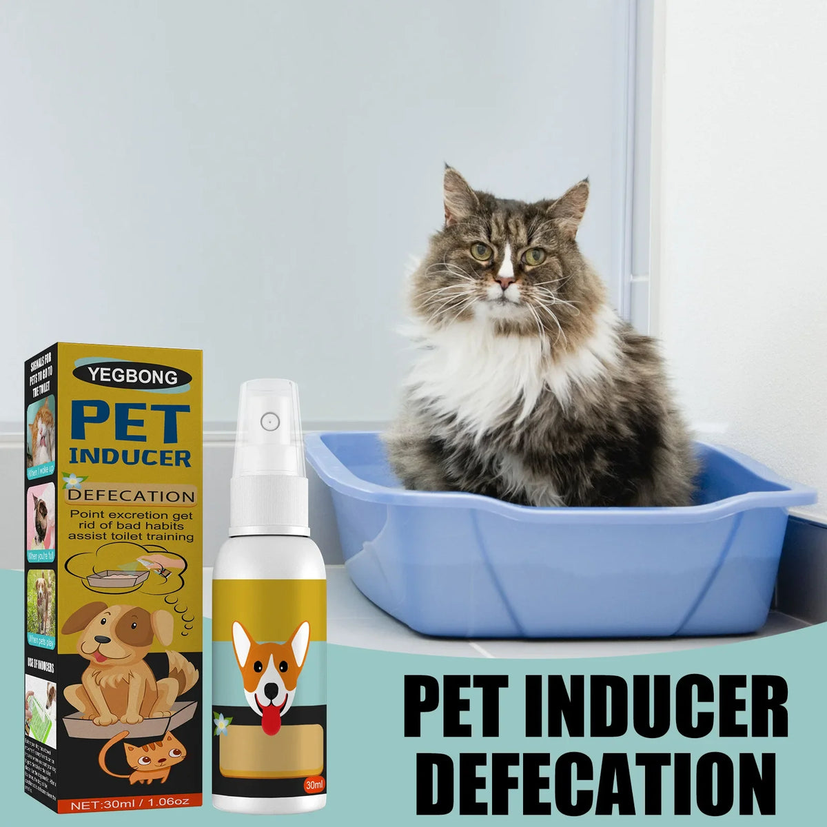Pet Potty Training Spray for Dogs and Cats