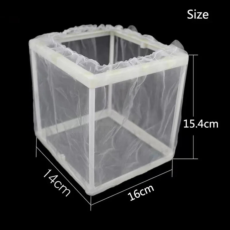 Aquarium Fish Breeding Isolation Box with Suction Cups