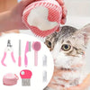 Complete Pet Grooming Kit with Nail Clipper and Detangling Brush