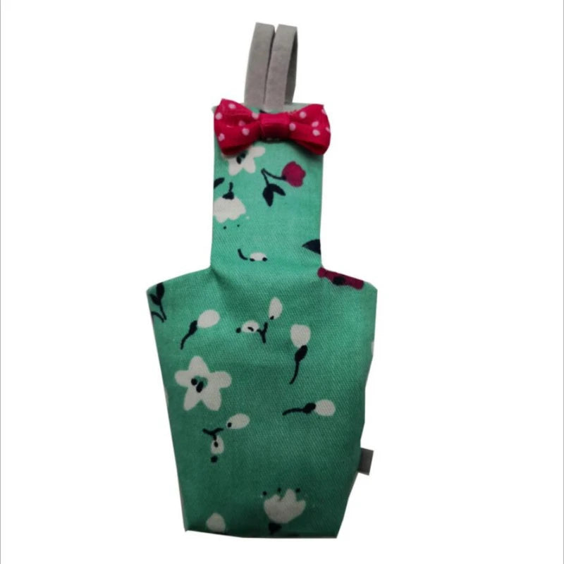 Parrot Diaper With Bowtie - Colorful Flight Suit for Birds