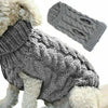 Classic Knitted Turtleneck Sweater for Small Dogs and Cats