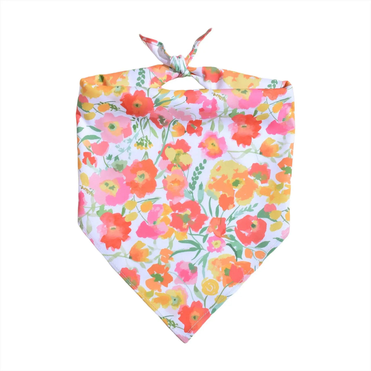 Floral Dog Bandanas with Adjustable Fit