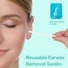 Reusable Earwax Removal Swabs with Adhesive Tips