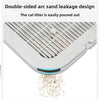 Double-Layer Cat Litter Mat with Non-Slip Base