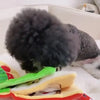 Dog Snuffle Book Toy with Squeaker, Interactive Puzzle and Slow Feeder for Small Dogs
